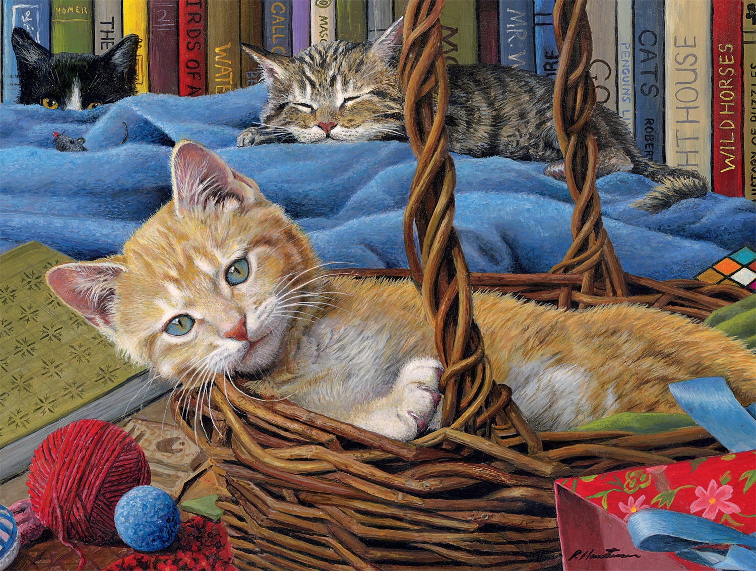 Buffalo Games - Cats - Billy the Kit - 750 Piece Jigsaw Puzzle