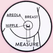 Legendairy Milk Silicone Nipple Ruler for Flange Sizing