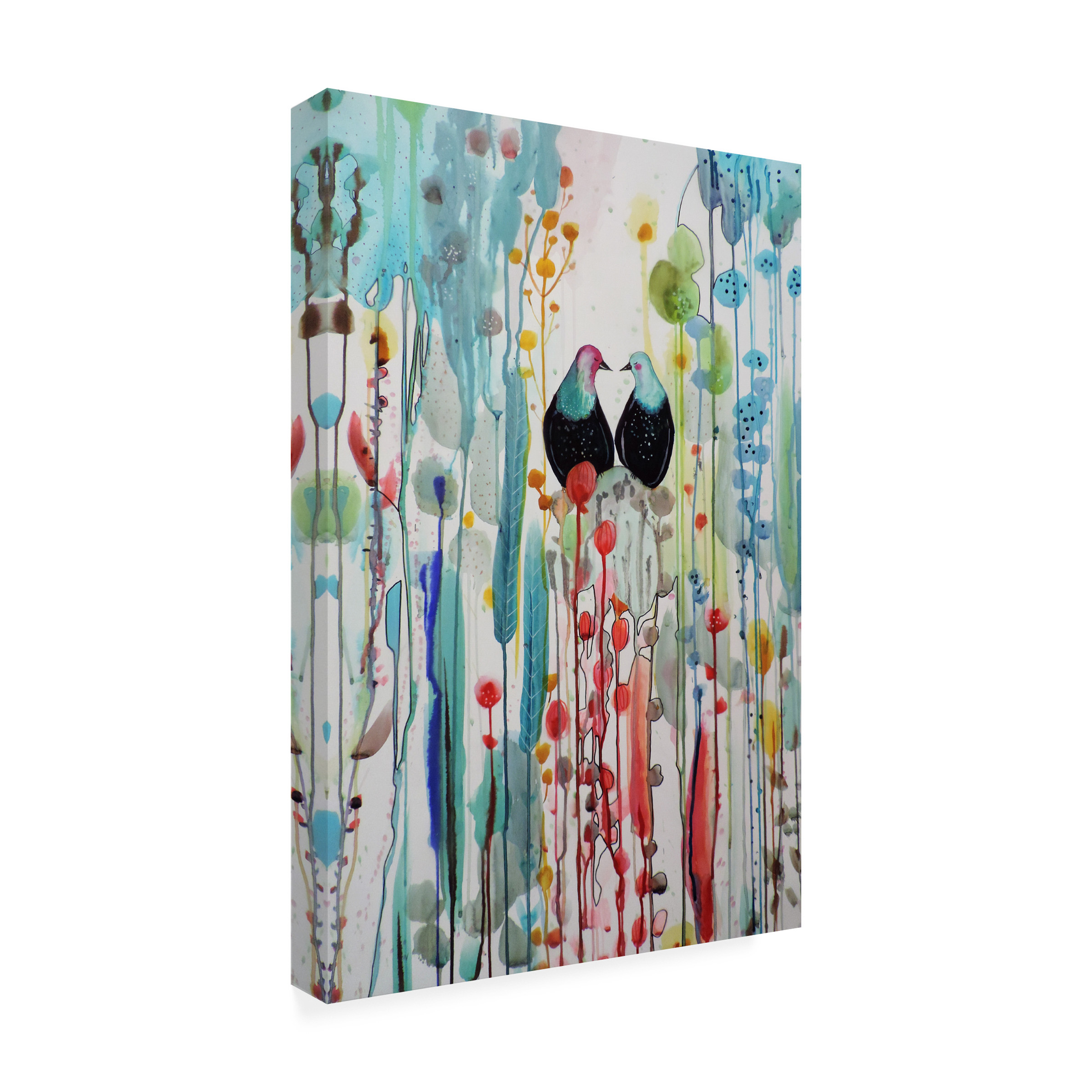 Sylvie Demers 'La Belle Histoire' Canvas Art