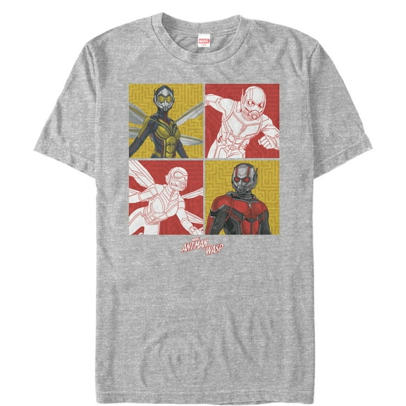 Men's Marvel Antman And Wasp Foursquare T-Shirt