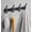 Black, variant on Black Wall Hooks, 17 Inch Coat Rack Wall Mount with 6 Hooks, Wall Hooks Heavy Duty for Hanging Backpack, Bag, Purse, Clothes, Hat, Coat, Towel | Entryway & Bathroom Storage Organization Hanger