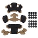 thumbnail image 1 of Juego de almohadillas de espuma de esponja marrón para mayor seguridad y comodidad, compatible con varios cascos Sistema de revestimiento de casco universal, 1 of 8