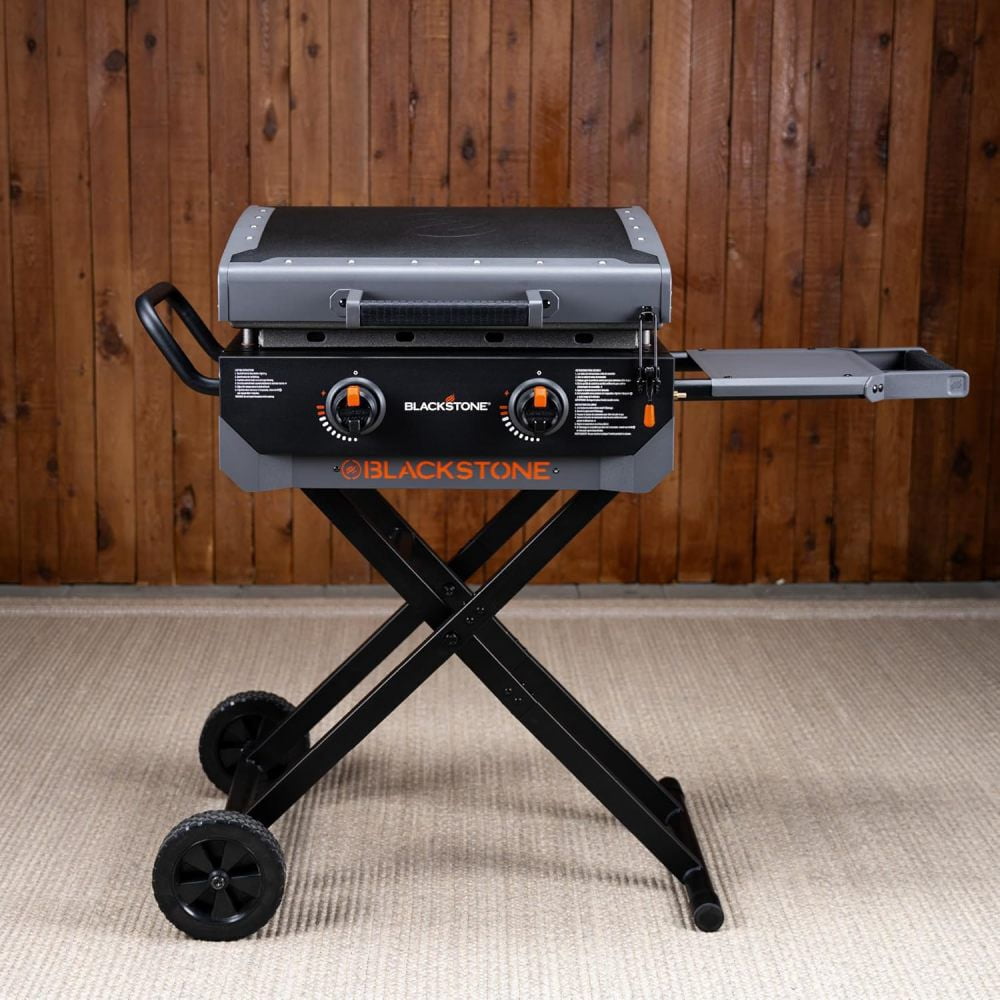 Blackstone Culinary 22 Inch 2 Burner Liquid Propane Griddle With Flex-Fold Legs