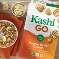 thumbnail image 3 of Kashi GO Breakfast Cereal, Fiber Cereal, Family Breakfast, Peanut Butter Crunch, 13.2oz Box (1 Box), 3 of 12