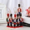 thumbnail image 2 of 1Pc 2024 Year Wooden Nutcracker Doll Soldier Puppet Christmas Kids Gifts New Tree Pendant Ornaments Decoration, 2 of 5
