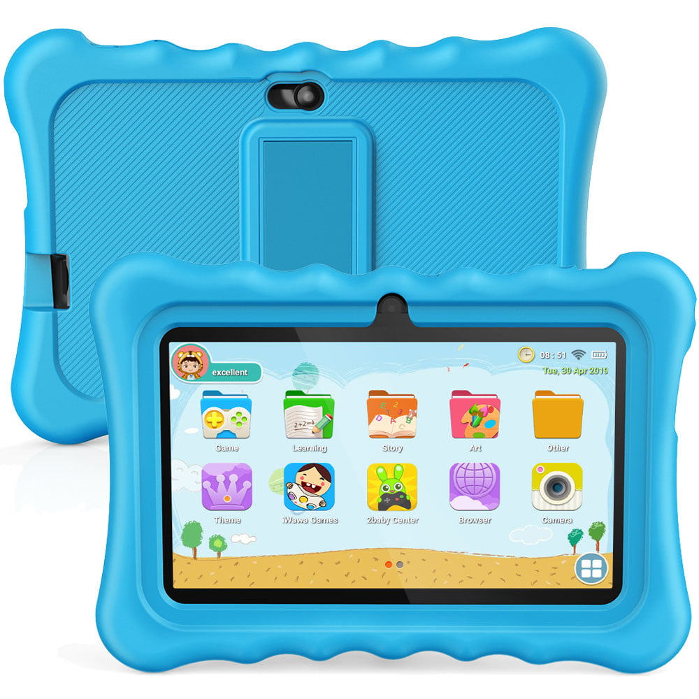 Best Kid Tablets, Excelvan Tablet for Kids Ages 2-8 with WIFI 7" IPS
