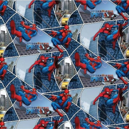 Springs Creative Spider-Man City Block Web Fabric