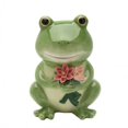 thumbnail image 1 of Cosmos Gifts 20912 Alcancía de rana de porcelana, 5 pulgadas de alto, 1 of 1