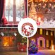 thumbnail image 3 of ¡Gran oferta de coronas XIUH! Figuras de peluche navideñas de pie con patas retráctiles, muñeco de nieve, Papá Noel, adorno para fiesta de Navidad en casa, regalo de muñeca navideña (B1), 3 of 3