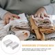 thumbnail image 2 of Grey Folding Storage Box for Home Storage Use 2Pcs, 2 of 4