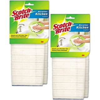 Scotch-Brite 2 Roll Package Reusable Cloth Wipes 40 Sheets/Pkg BRAND NEW