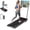 Red, variant on BEROCA Foldable Treadmill with Handle, 3HP Small Treadmill for Small Space Home Office, 300 lbs Under Desks Walk Pad with Handle Incline APP 3 Colors Lights