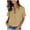 #05 Khaki 【New Styles: Mix, Match & Maximize Value】, variant on Women's Short Sleeve Linen T-Shirt Tops Shirts Blouses Crewneck Loose Fit Solid Color Casual Daily Wear Vacation Beach Travel Fashion Essential Gift for Women | CSEONE,Red L