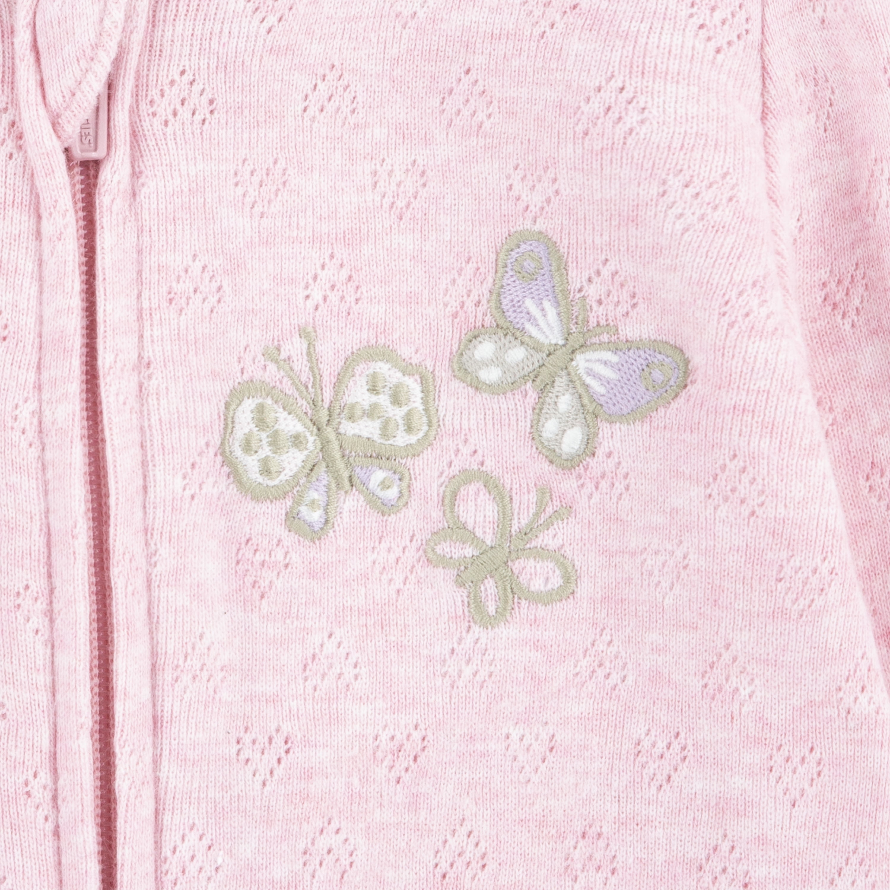 Huggies Baby Girls Butterfly Organic Cotton Sleep and Play, Sizes NB-9M