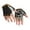 OX1range, variant on lnmuld Kids Solid Mesh Half Finger Anti Slip Sports Gloves for Cycling Climbing Boys Girls Black,6-8