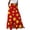 z14-Red, variant on QIUOMBBP A Line Maxi Skirt for Women Elastic High Waist Drawstring Floral Flowy Long Skirts Summer Casual Going Out Clothes Red XL