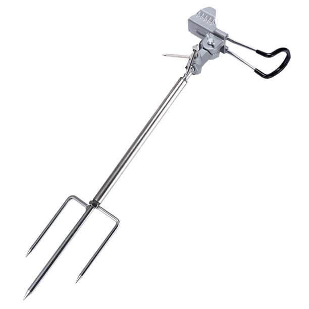 Soporte para Caña de Pescar Soporte para Herramienta de Pescado Soporte de Soporte Portátil Soporte para Caña de Pescar Al Aire Libre Soporte para Cañ plata extendida shamjiam Soporte para caña de pescar