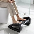 thumbnail image 4 of kurtrusly Foot Rest Office Ergonomic Under reader foot rest Desk - Adjustable Height Angle - Footrest, 4 of 9