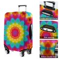 thumbnail image 5 of Colorful Tie Dye Mandala Pattern Luggage Cover Fashion Suitcase Cover Baggage Covers Fit 25-28 Inch Luggage (Go Travel), 5 of 5