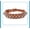 Dark Brown, variant on Spiked Dog Collar, Mushrooms Rivet Spike Anti-Bite Studded Protective Pet Neck Pu Leather Puppy Collars for Boy Dogs Male Cats Goat