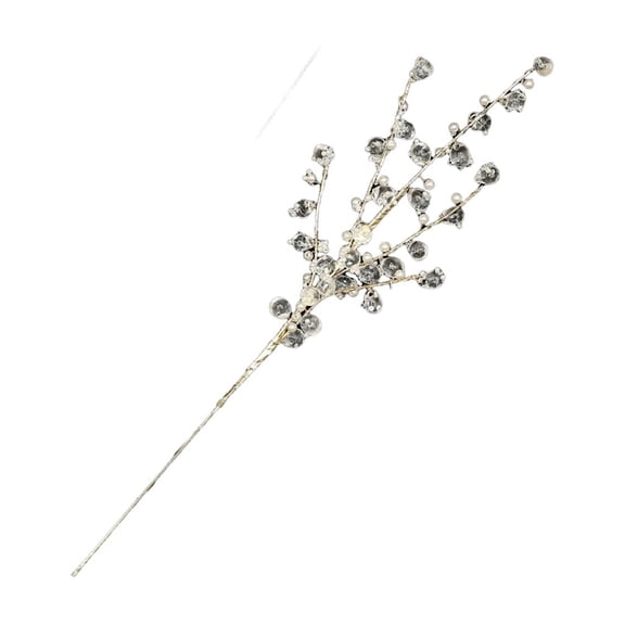 Anxinwu Crystal Christmas Tree Decorative Picks - Sparkling Holiday Scene Setting Branches for Tree Ornament Decor