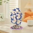 thumbnail image 6 of Healing Crystal Money Tree Feng Shui Gemstone Bonsai for Wealth Prosperity Chakra Energy Good Fortunes Home Office Desk Decor, 6 of 7