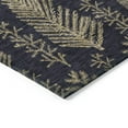 thumbnail image 3 of Addison Rugs Chantille Indoor/Outdoor Transitional Holiday Black Machine Washable Rectangle Rug, 3' x 5', 3 of 7