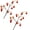 Red, variant on 2 Pieces Artificial Faux Small Persimmon Ornament Decorative for Living Room Bedroom (Red, One Size)
