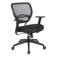 thumbnail image 1 of Space Seating 24/7 Intense Use Office Chair Breathable Air Grid in Black Fabric, 1 of 7