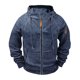 thumbnail image 1 of pstuiky manga larga para hombre, Sudadera deportiva de manga larga con capucha y bolsillos múltiples para hombre, estilo cargo, informal, para entrenamiento camisetas de hombre l, 1 of 3