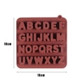 thumbnail image 3 of SPOORYYO 26 English Letters Silicone Chocolate and Cake Molds - Food Grade, Oven Safe, Dishwasher Safe - Perfect for Baking and Crafting, 3 of 9