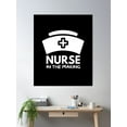 thumbnail image 2 of Nurse In The Making Poster Wall Art, Modern Wall Decor, 12x18 UNFRAMED, 2 of 3