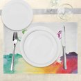 thumbnail image 3 of Ambesonne Saying Place Mats Set of 4, Spring Lettering, Standard Size, Multicolor, 3 of 6