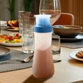 thumbnail image 3 of Qiweii 350ml Plastic Syrup Dispenser Bottle With Sealing Lid Easy Storage For Pancake Soaking Baking Tool, 3 of 5