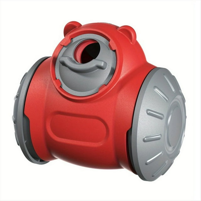 Juguete para Perros Alimentador Lento Dispensador de Comida para Mascotas para Perros y Gatos Juego Interactivo Alimentador Entrenamiento IQ Juguete Suministros para Mascotas Rojo