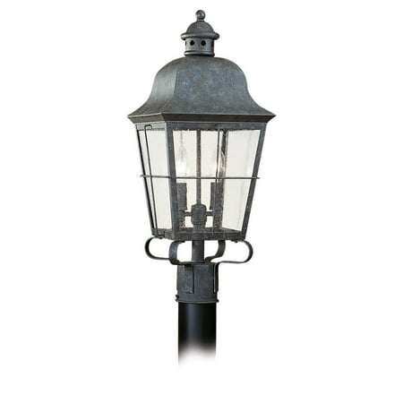 Sea Gull Lighting 8262 Colonial Styling 2 Light Outdoor Lantern Post Sea Gull Lighting 8262 Colonial Styling 2 Light Outdoor Lantern Post