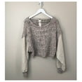 thumbnail image 3 of Free People Women Honey Cable Knit Long Sleeve Sweater Pullover Natural XS, $168, 3 of 4