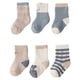 thumbnail image 1 of Calcetín de algodón con agarre para bebé, calcetines de invierno cálidos y gruesos antideslizantes para niños y niñas, calcetines coloridos para bebés, 6 pares, 1 of 5