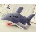 thumbnail image 2 of Cojín relleno de los animales de peluche del juguete del tiburón del algodón de los PP suaves del juguete de la felpa del tiburón, 2 of 7