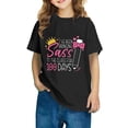 thumbnail image 4 of Fiudx Camiseta para Niños, Tejido Suave y Transpirable, Cuello Redondo, Manga Corta, Uso Diario Informal, Ideal para Niños y Niñas, Ideal para Las Cuatro Estaciones, Ideal para Regalar., 4 of 7
