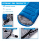 thumbnail image 4 of Saco De Dormir Portátil Para Campamento Azul, 4 of 5