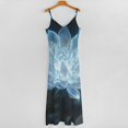 thumbnail image 5 of Flower Sleeveless Dress Loose Women's Dress Dresses Luxury Evening Dresses, 5 of 9