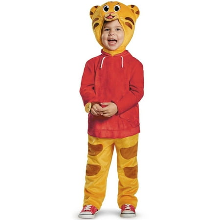 Deluxe Daniel Tiger Child Halloween Costume, Small
