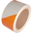 thumbnail image 1 of Orange/White Hazard Safety Reflective Tape 2" X 30 Ft Roll, 1 of 5