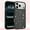 Black, variant on Designed For iPhone 17 Pro Max Phone Case,Crystal Glitter Bling Back,Compatible with Mag-Safe,Shockproof Sparkly Cute Women Girl Cover,Ultra Slim Anti-fall Drop Protection,Durable Phone Case,Pink