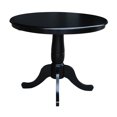thumbnail image 4 of International Concepts Table Hauteur de Salle à Manger, Noir, 4 of 4