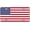 American, variant on Realtor License Plate, Aluminum Front Vanity Tag, Car Decor