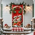 thumbnail image 4 of Dmlowu Christmas Door Decorations, 35x71" Christmas Door Cover for Christmas Front Door Decorations, Holiday Party Photo Booth, Merry Christmas Door Covers, 4 of 7