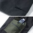 thumbnail image 5 of Shorts for Men Summer Straight Leg Stretch Knee Length Outdoor Hiking Cargo Shorts with Pockets Workwear, 5 of 9