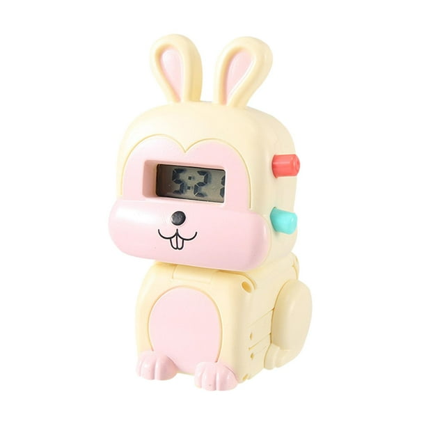 Juguete de deformación animal, reloj eléctrico de juguete, juego
